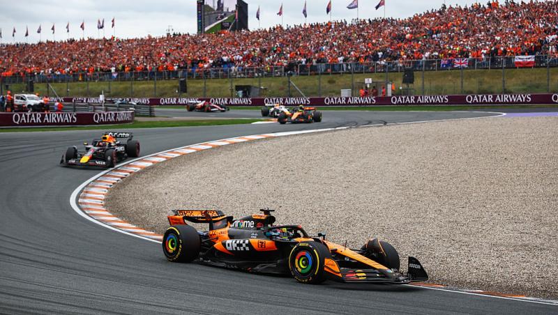 Cursa din Formula 1™ pentru Marele Premiu al Olandei a fost pe Antena 1 și în AntenaPLAY. Oscar Piastri a câștigat pe Zandvoort