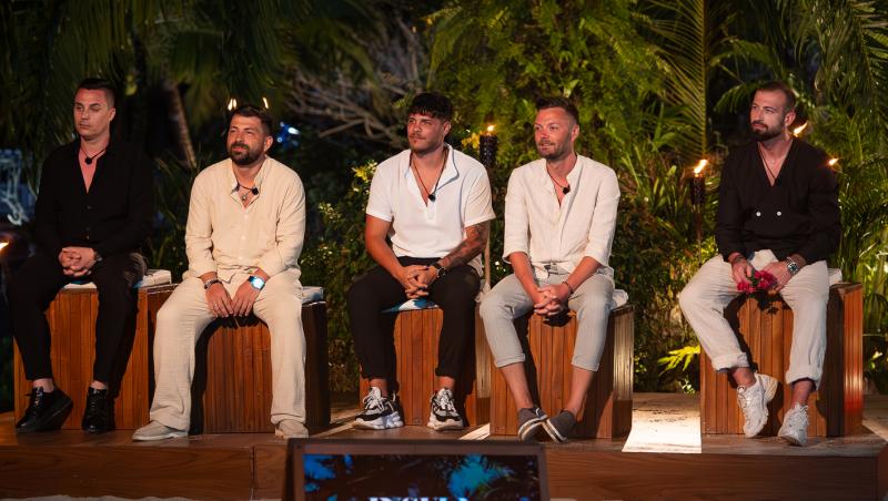 Insula Iubirii, 4 august 2025. Primul bonfire pentru băieți a adus o veste ce i-a amuțit pe toți. Alegeri neașteptate de date