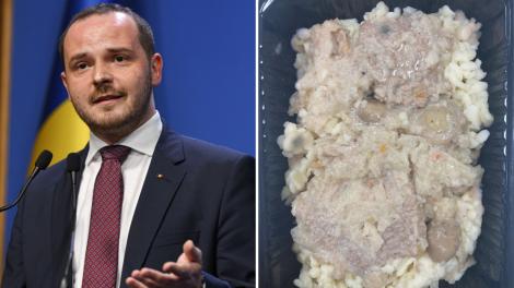 Ministrul Sănătății a publicat imagini revoltătoare cu mâncarea servită în spitale: „Ești ceea ce le servești pacienților”