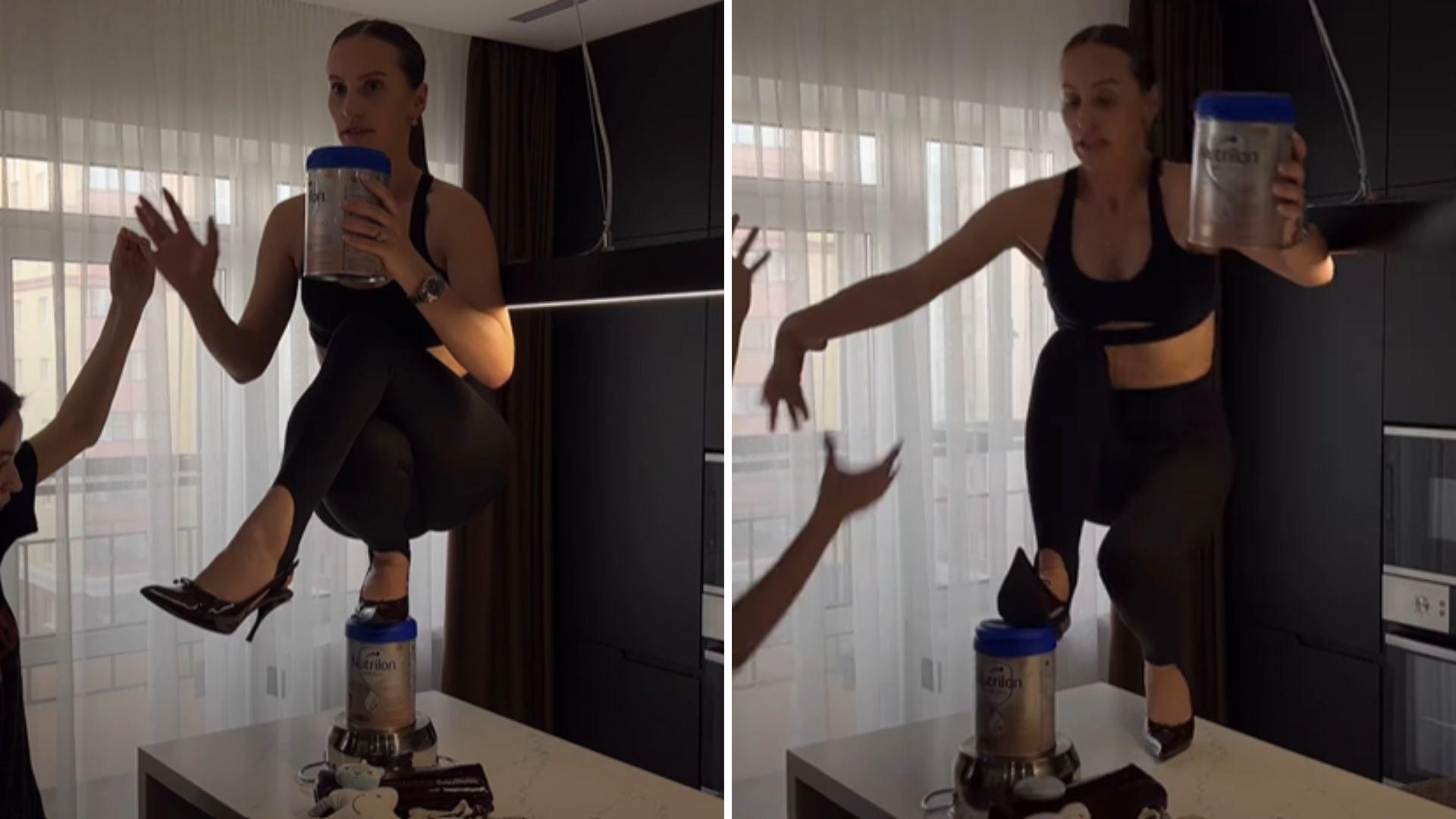 A ajuns în stare gravă la spital după ce a făcut provocarea momentului de pe Tik Tok. Tânăra mămică și-a fracturat coloana