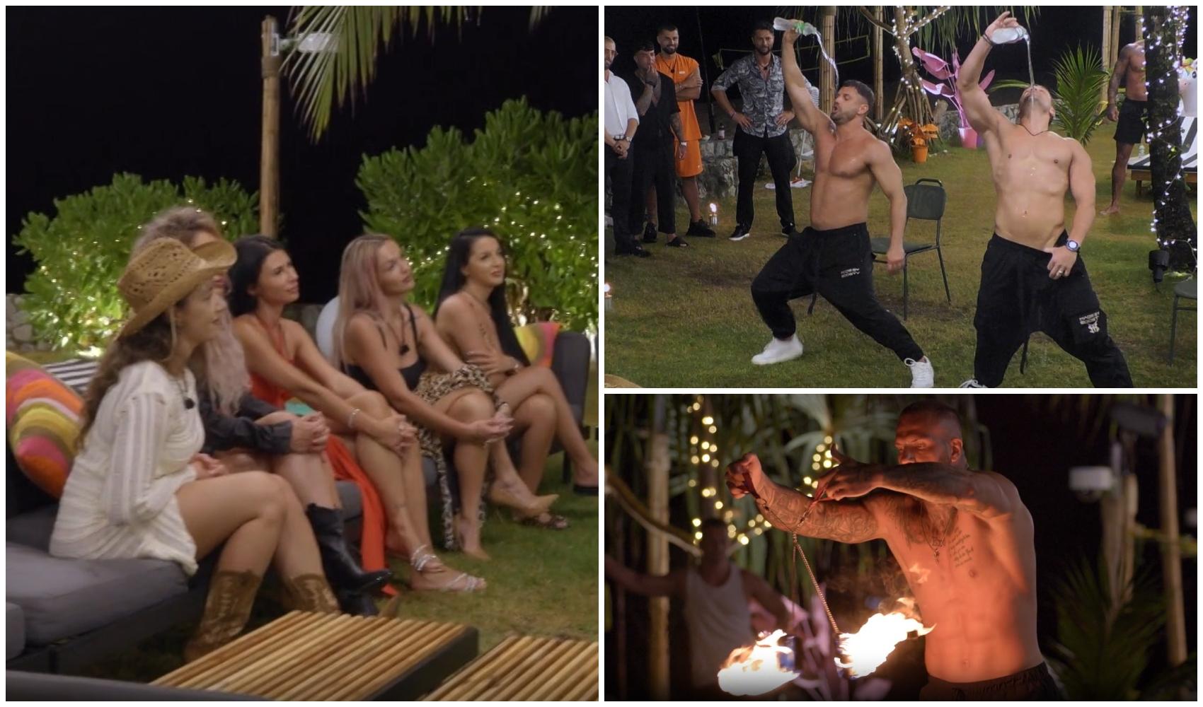 colaj foto cu concurentele si cateva ispite masculine de la insula iubirii sezonul 9