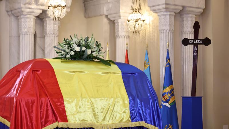 Ce a rostit fosta Prima Doamnă, Nina Iliescu, la catafalcul regretatului Ion Iliescu, depus la Palatul Cotroceni