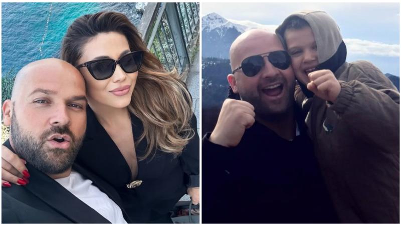 Colaj cu Andrei Ștefănescu alături de iubita lui și Ayan, fiul său din fosta căsnicie