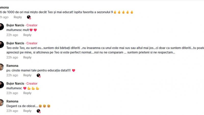 Reacția lui Narcis Bujor după ce a fost comparat cu Teo Costache. Ce relație au cele două ispite masculine de la Insula Iubirii