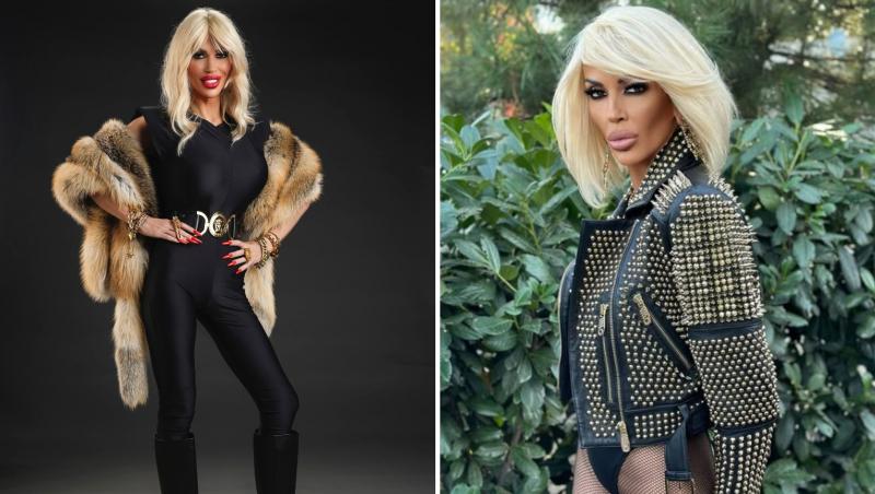 Imaginea rară cu Raluca Bădulescu în costum de baie. Vedeta a apărut și fără perucă