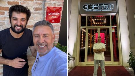 Chef Alexandru Sautner l-a vizitat pe Chef Richard Abou Zaki la Porto San Giorgio, înainte de întâlnirea de la Summer Well