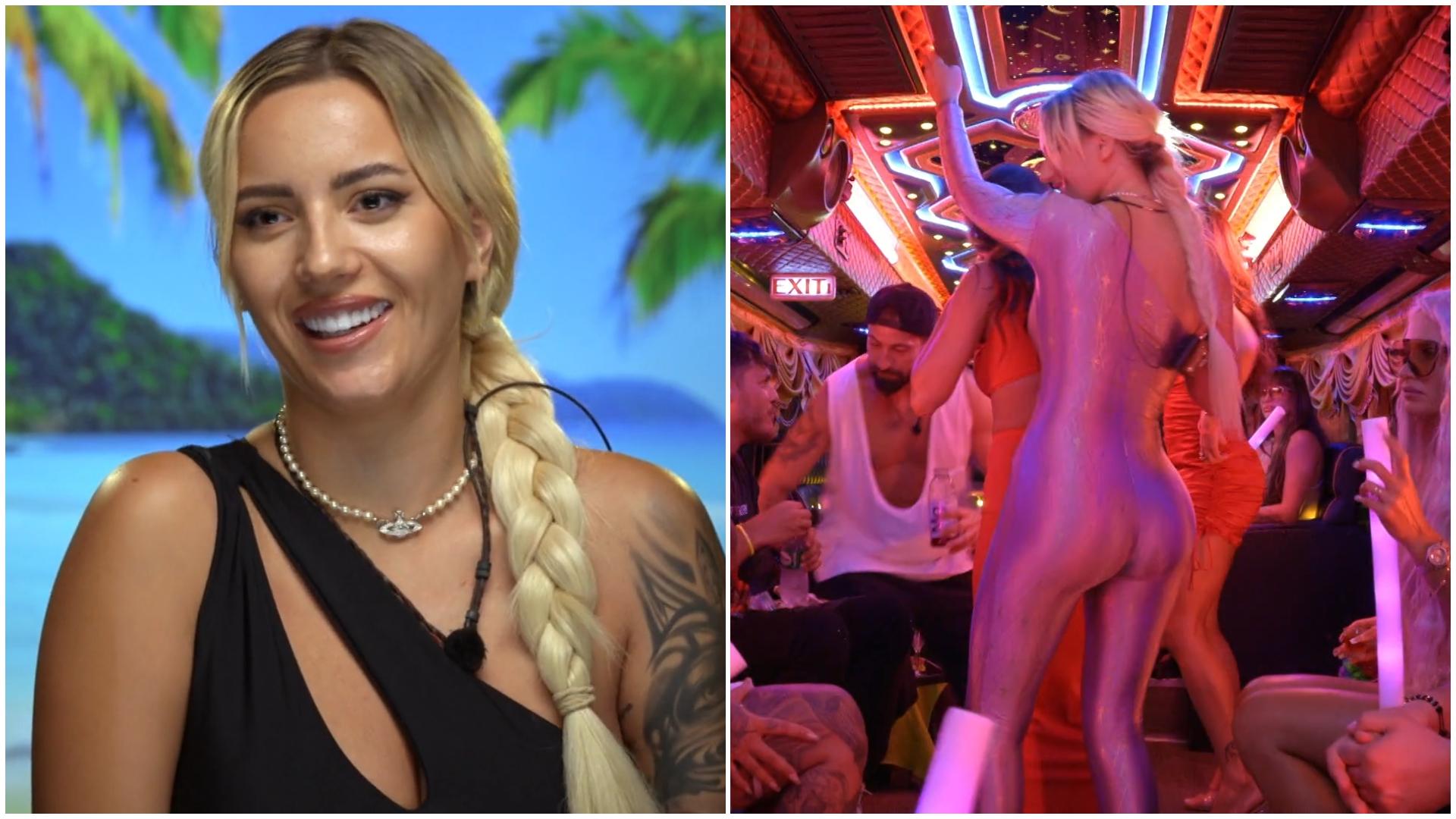 Andrușca la testimonial Insula Iubirii și dansând în autobuz