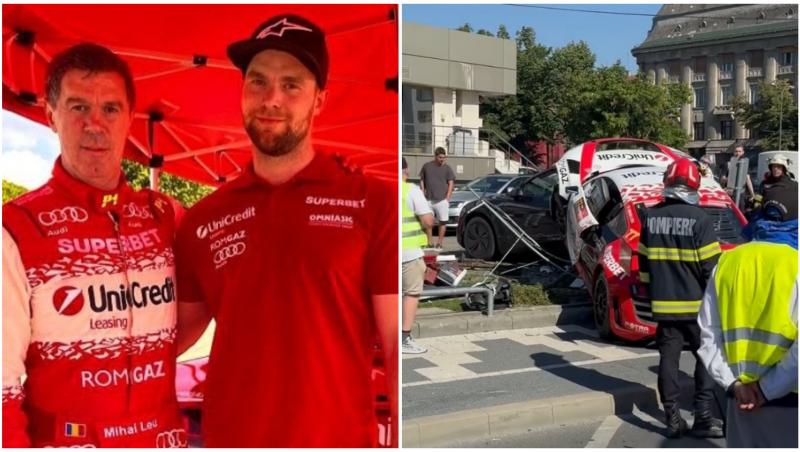 Marco Leu, Mihai Leu și mașina de raliuri distrusă în accident