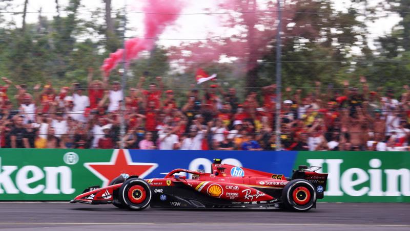 Program Formula 1™, Marele Premiu al Italiei. Urmărește spectacolul LIVE pe canalele Antena și în AntenaPLAY, 5-7 septembrie 2025