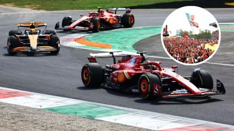 Program Formula 1™, Marele Premiu al Italiei. Urmărește spectacolul LIVE pe canalele Antena și în AntenaPLAY, 5-7 septembrie 2025