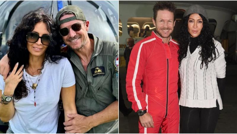 colaj foto mihaela radulescu si Felix Baumgartner