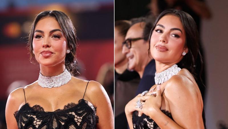 colaj Georgina Rodríguez la festivalul de film de la veneția 2025