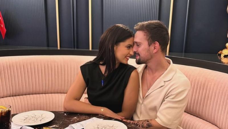 Oana și Vlad Gherman, nași de cununie. Ce ținute au purtat și cine sunt finii lor 