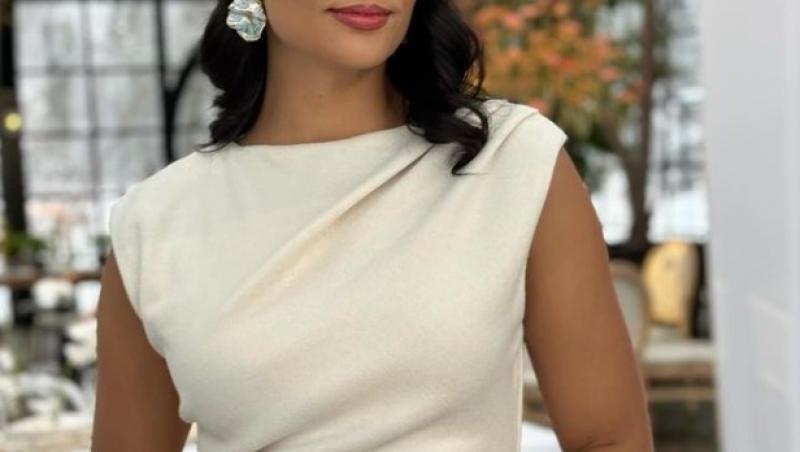 Oana și Vlad Gherman, nași de cununie. Ce ținute au purtat și cine sunt finii lor 