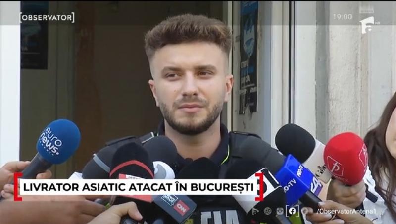 Ce recompensă a primit polițistul care l-a imobilizat pe tânărul năpustit asupra livratorului din Bangladesh. Nimeni nu se aștepta