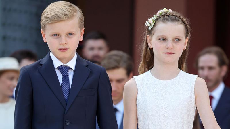 Moștenitorii Prințului Albert de Monaco au început școala. Cum au apărut Prințul Jacques și Prințesa Gabriella în uniforma școlară