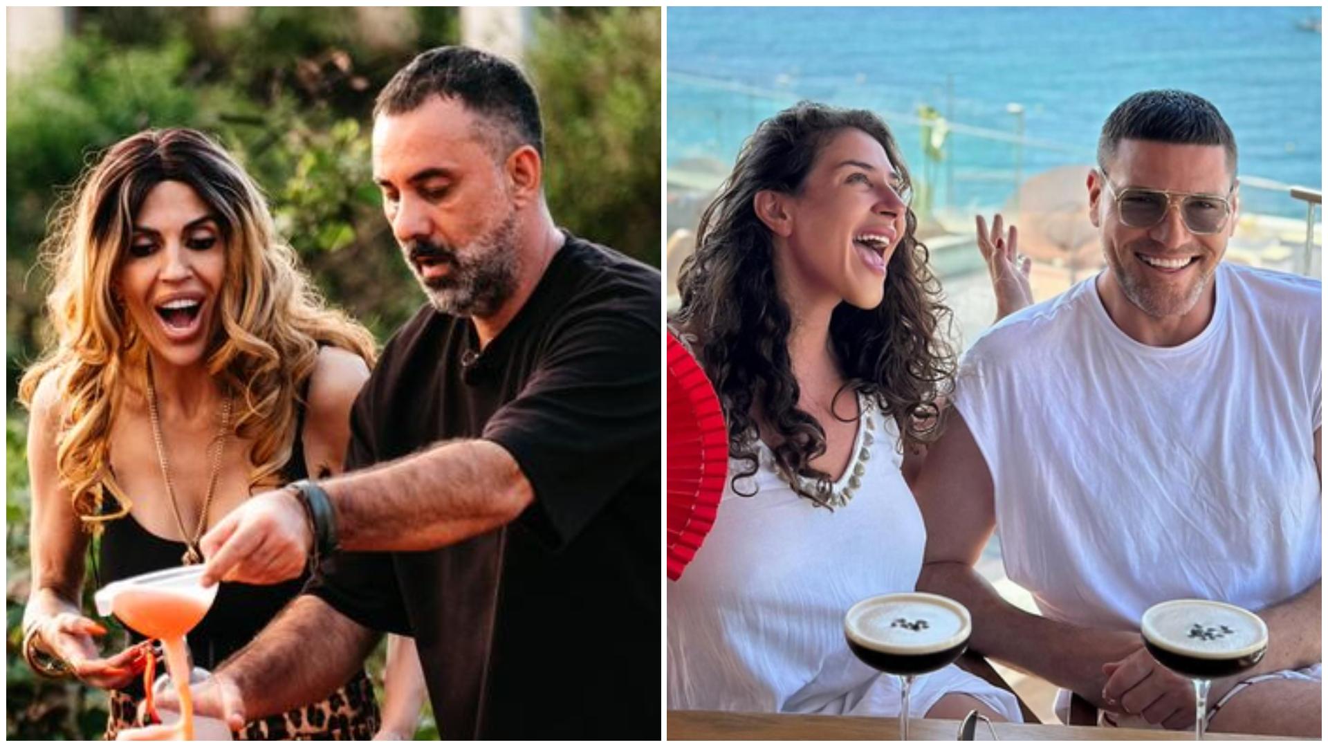 Florin Stamin, vacanță în Ibiza alături de actuala parteneră, Raluca Bădulescu și primul soț al stilistei. Cum au fost surprinși