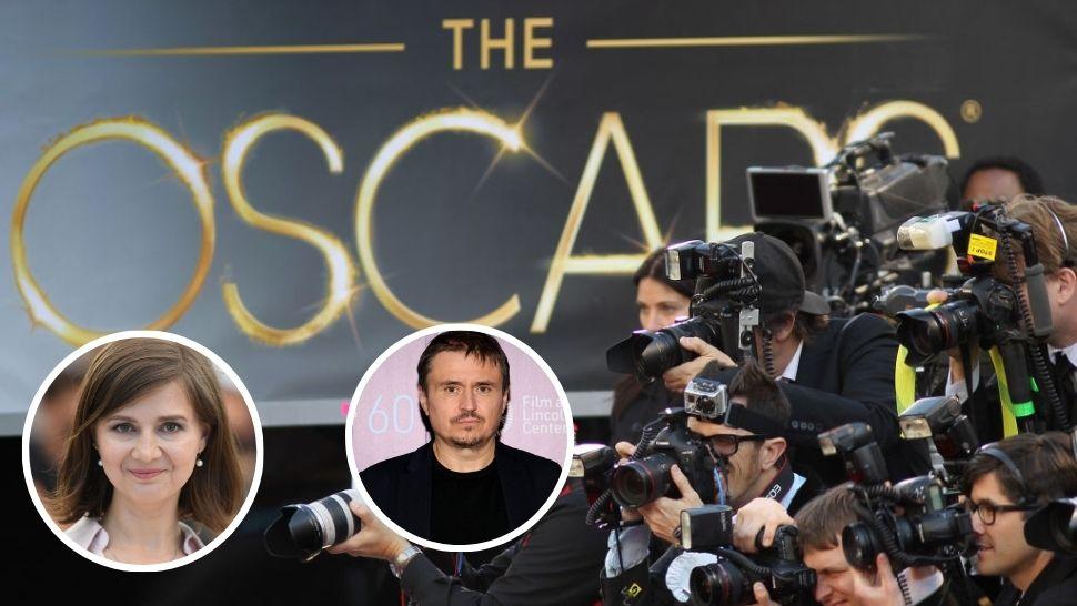 colaj fotogeafi la premiile oscar, cristian mungiu și Teodora Ana Mihai