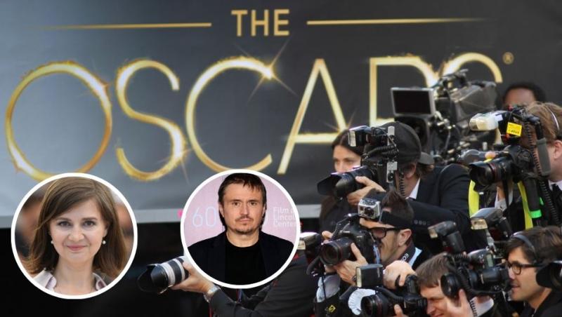 colaj fotogeafi la premiile oscar, cristian mungiu și Teodora Ana Mihai