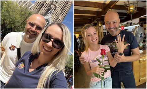 Mihai Mitoșeru și-a cerut iubita în căsătorie în vacanța din Spania: „Viitoarea doamnă Mitoșeru”. Cum arată inelul