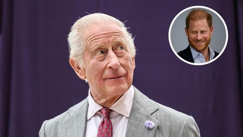 colaj regele charles al III-lea și prințul harry
