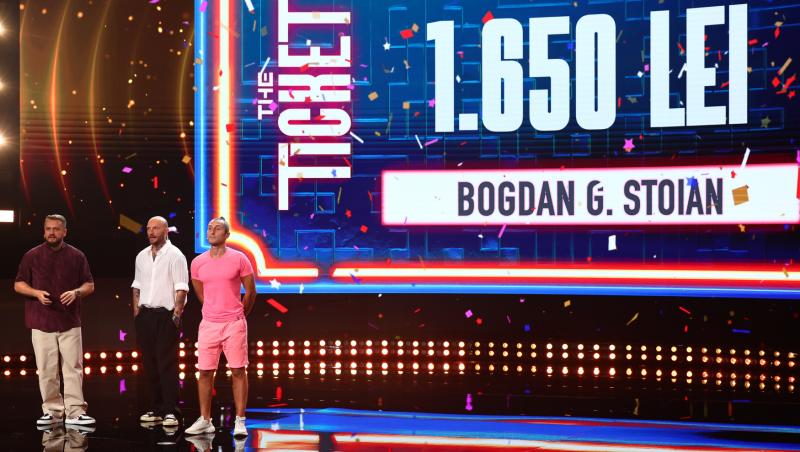 The Ticket, 13 septembrie 2025. Ce s-a întâmplat în a doua ediție a talent show-ului. Sumele obținute de concurenți