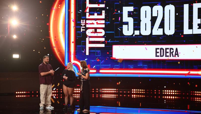The Ticket, 13 septembrie 2025. Ce s-a întâmplat în a doua ediție a talent show-ului. Sumele obținute de concurenți