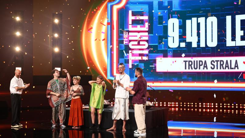The Ticket, 13 septembrie 2025. Ce s-a întâmplat în a doua ediție a talent show-ului. Sumele obținute de concurenți