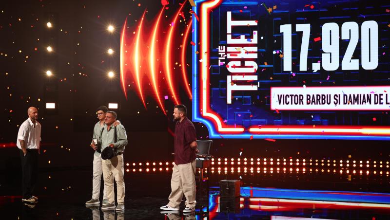 The Ticket, 13 septembrie 2025. Ce s-a întâmplat în a doua ediție a talent show-ului. Sumele obținute de concurenți