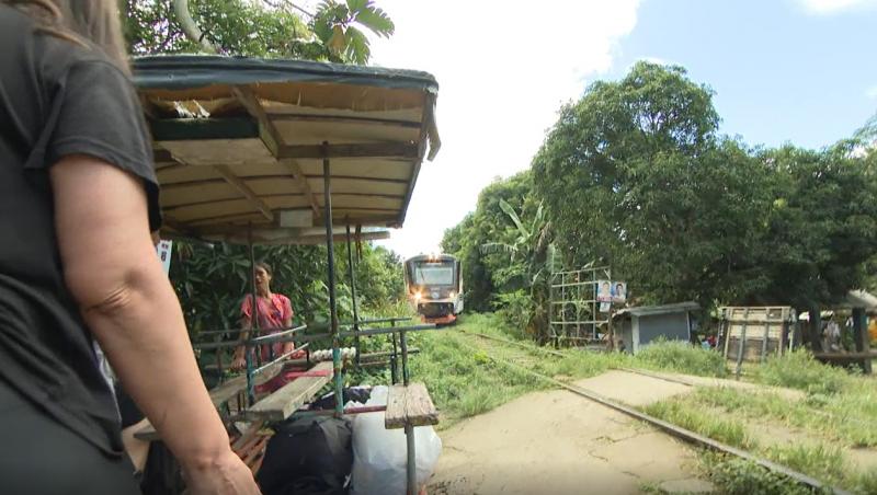 Asia Express sezonul 8, 14 septembrie 2025. Serghei Mizil a răbufnit la proba de pe calea ferată. Gestul făcut de Mara Bănică