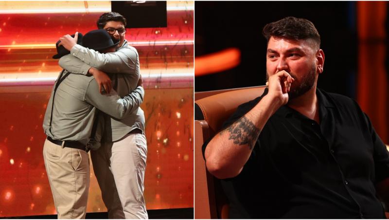 colaj foto Victor Barbu & Damian de la Ciocănești  la the ticket