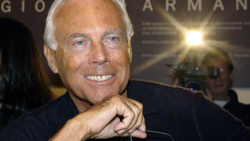 imagine cu giorgio armani