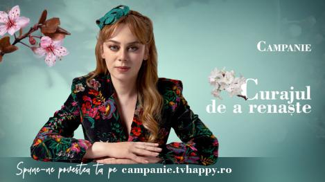 Happy Channel lansează campania Curajul de a renaște, dedicată femeilor care au avut puterea să depășească orice obstacol