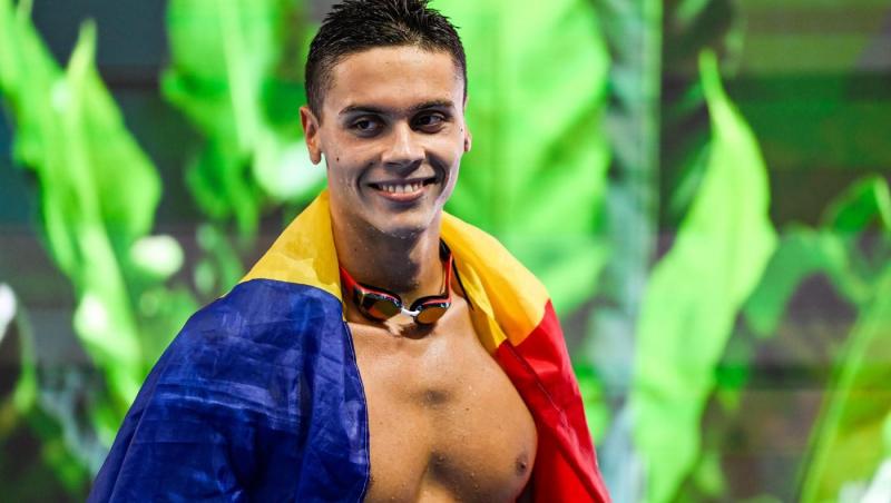 Iubita lui David Popovici, mișcări senzuale alături de o altă fată, pe scenă. Cum a apărut Taisia Nițuleasa la un eveniment