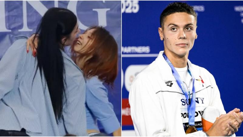 colaj foto david popovici si iubita lui taisia