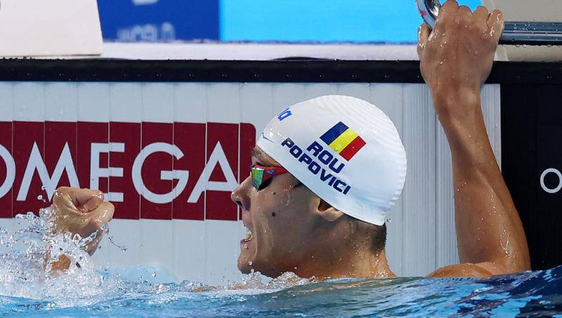 Ce salariu are David Popovici. Olimpicul este legitimat la Clubul Sportiv Dinamo din 2021: „Nu are cum să ia mai mult”