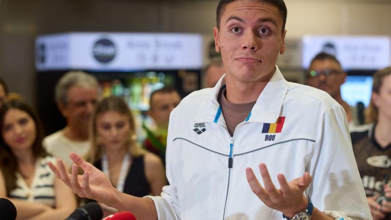 Ce salariu are David Popovici. Olimpicul este legitimat la Clubul Sportiv Dinamo din 2021: „Nu are cum să ia mai mult”