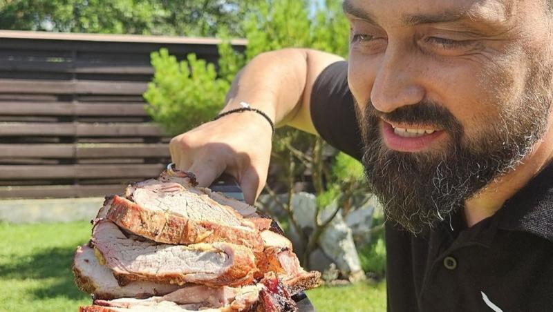 Chef Orlando Zaharia și fiul lui, Andreas, 