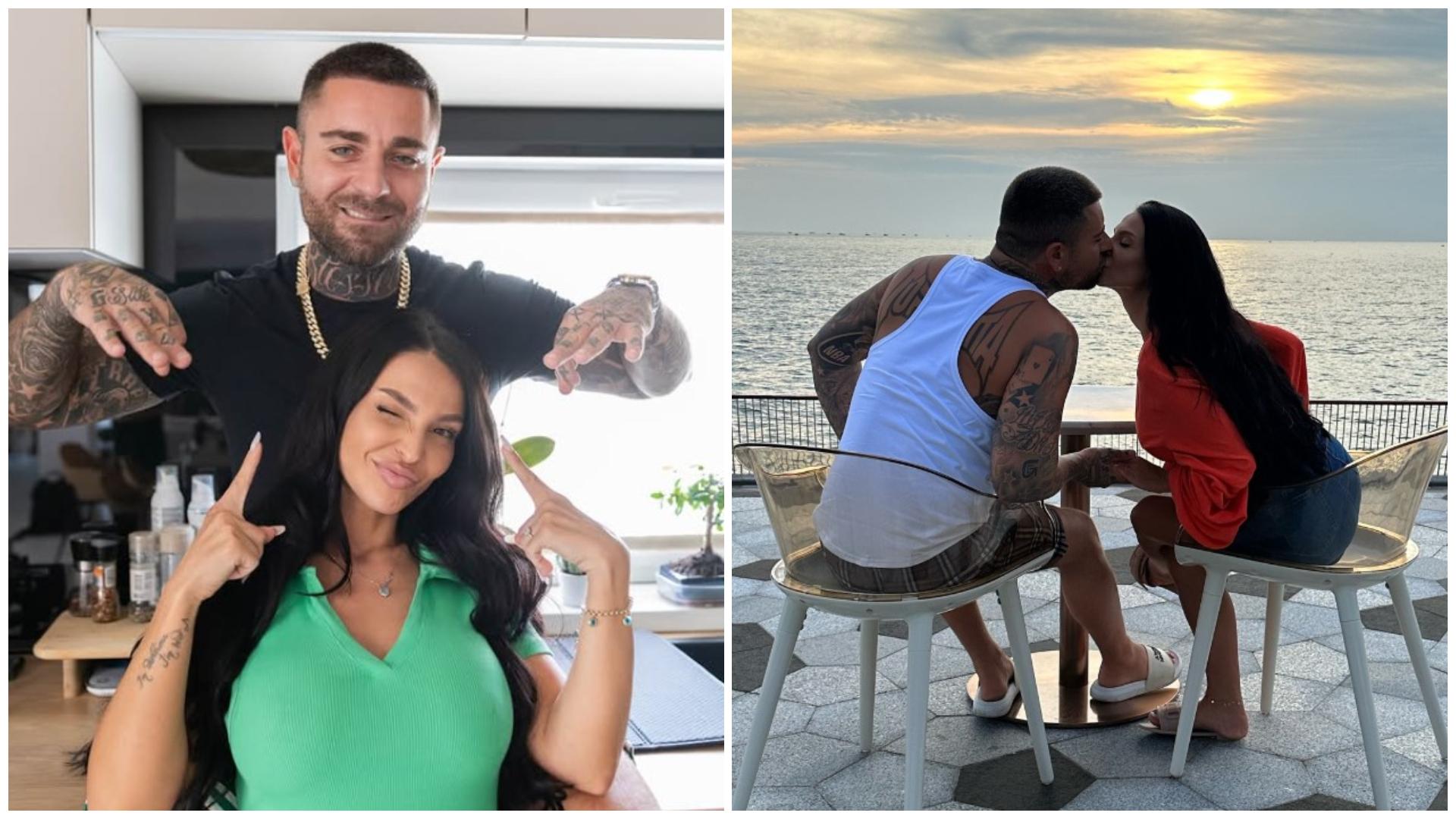 Colaj cu TJ Miles și Francisca în două ipostaze diferite