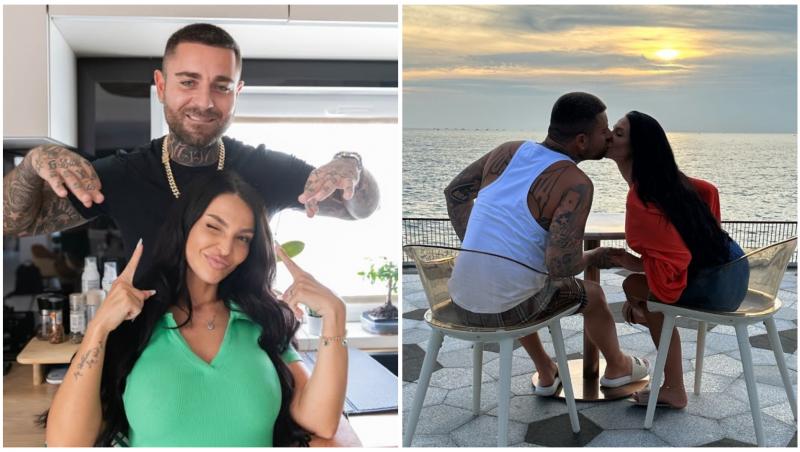 Colaj cu TJ Miles și Francisca în două ipostaze diferite