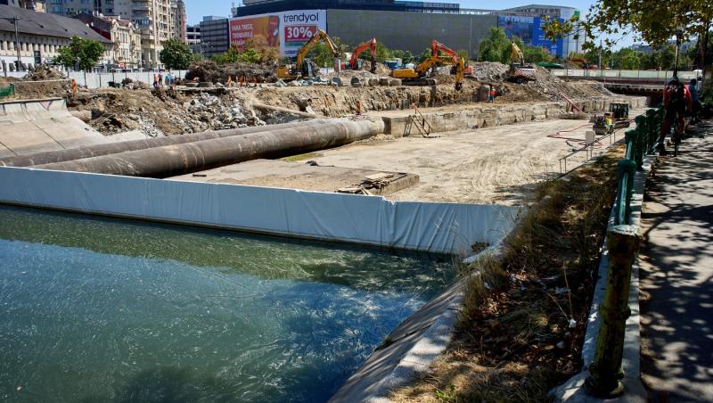 Descoperire neașteptată în timpul lucrărilor la Planșeul Unirii. Ce s-a găsit în urma săpăturilor din centrul Capitalei