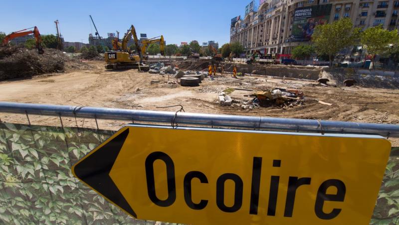 Descoperire neașteptată în timpul lucrărilor la Planșeul Unirii. Ce s-a găsit în urma săpăturilor din centrul Capitalei