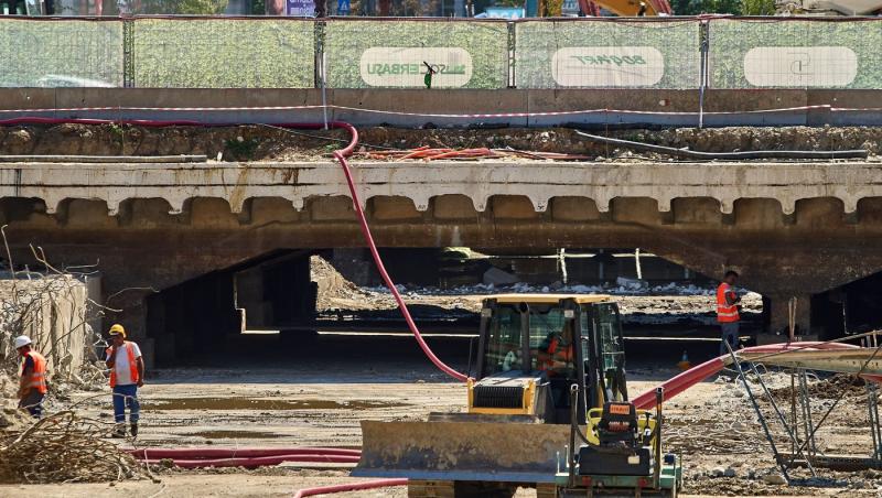 Descoperire neașteptată în timpul lucrărilor la Planșeul Unirii. Ce s-a găsit în urma săpăturilor din centrul Capitalei