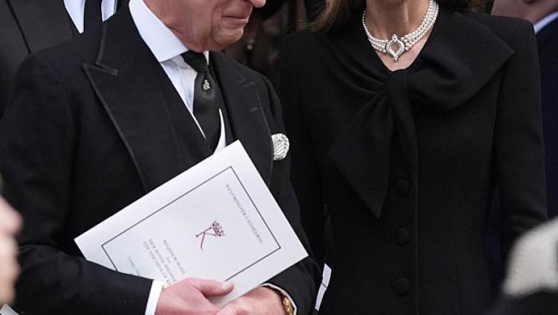 Kate Middleton, din nou în doliu. Ce mesaj subtil a transmis prin intermediul bijuteriilor alese