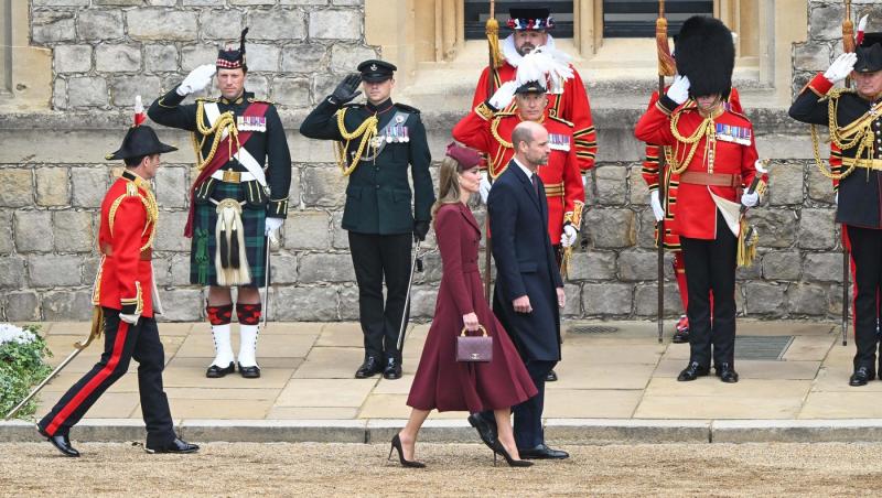 Președintele Donald Trump și soția lui, vizită la Castelul Windsor. Ce ținute au purtat Kate Middleton și Melania Trump