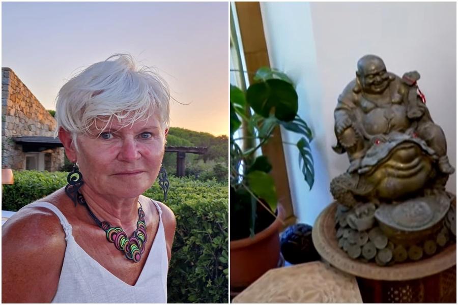 Fotografii rare din casa Monicăi Tatoiu. Locuința, reamenajată complet după regulile Feng Shui: „Să-ți măsoare energiile”