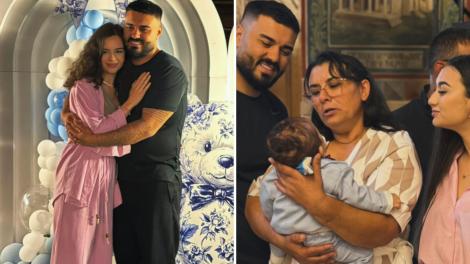 Jador și Oana Ciocan și-au botezat fiul. Primele imagini de la evenimentul discret