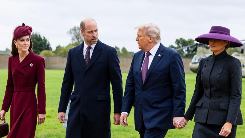 Melania și Donald Trump nu au făcut reverența în fața suveranilor Marii Britanii. De ce cuplul prezidențial a încălcat protocolul