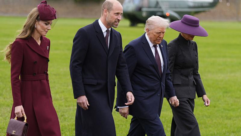 Schimb de cadouri între familia regală britanică și cuplul prezidențial de la Casa Albă.Ce și-au oferit înainte de banchetul regal