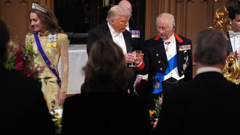 Kate Middleton, în lacrimi la banchetul regal. Ce moment a făcut-o pe Prințesa de Wales să-și trădeze emoțiile